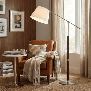 Orion Adjustable Floor Lamp-Neutral Decor