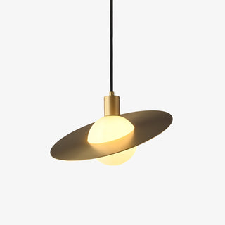 Orionis Lampe Suspendue en Verre et Laiton de Qualité Supérieure