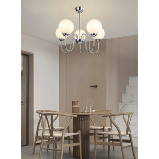 Lldorel Lustre en Verre et Laiton Nordique Haut de Gamme
