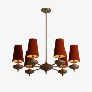 Orlan Shade Chandelier-Neutral Decor