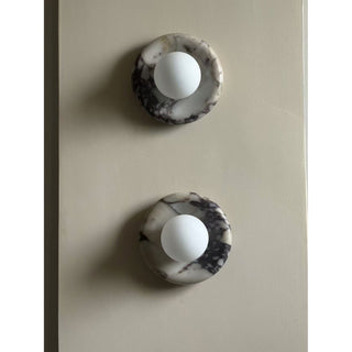Zoraean Applique Murale Marbre Blanc Élégance Premium
