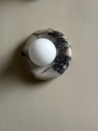 Zoraean Applique Murale Marbre Blanc Élégance Premium