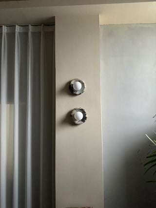 Zoraean Applique Murale Marbre Blanc Élégance Premium