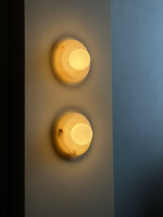 Aursilos Applique Murale Verre Jade Blanc Art Nordique Premium