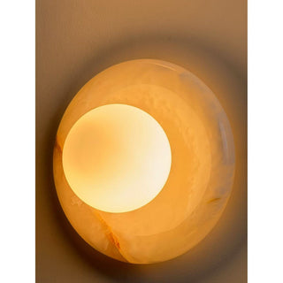 Aursilos Applique Murale Verre Jade Blanc Art Nordique Premium