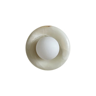 Aursilos Applique Murale Verre Jade Blanc Art Nordique Premium