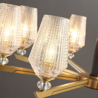 Astra Lustre Hexa en Laiton de Luxe