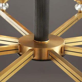 Astra Lustre Hexa en Laiton de Luxe