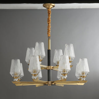 Astra Lustre Hexa en Laiton de Luxe