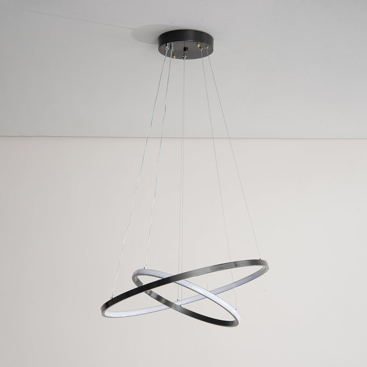 Mirene Lustre Anneaux Modernes Minimalistes en Laiton