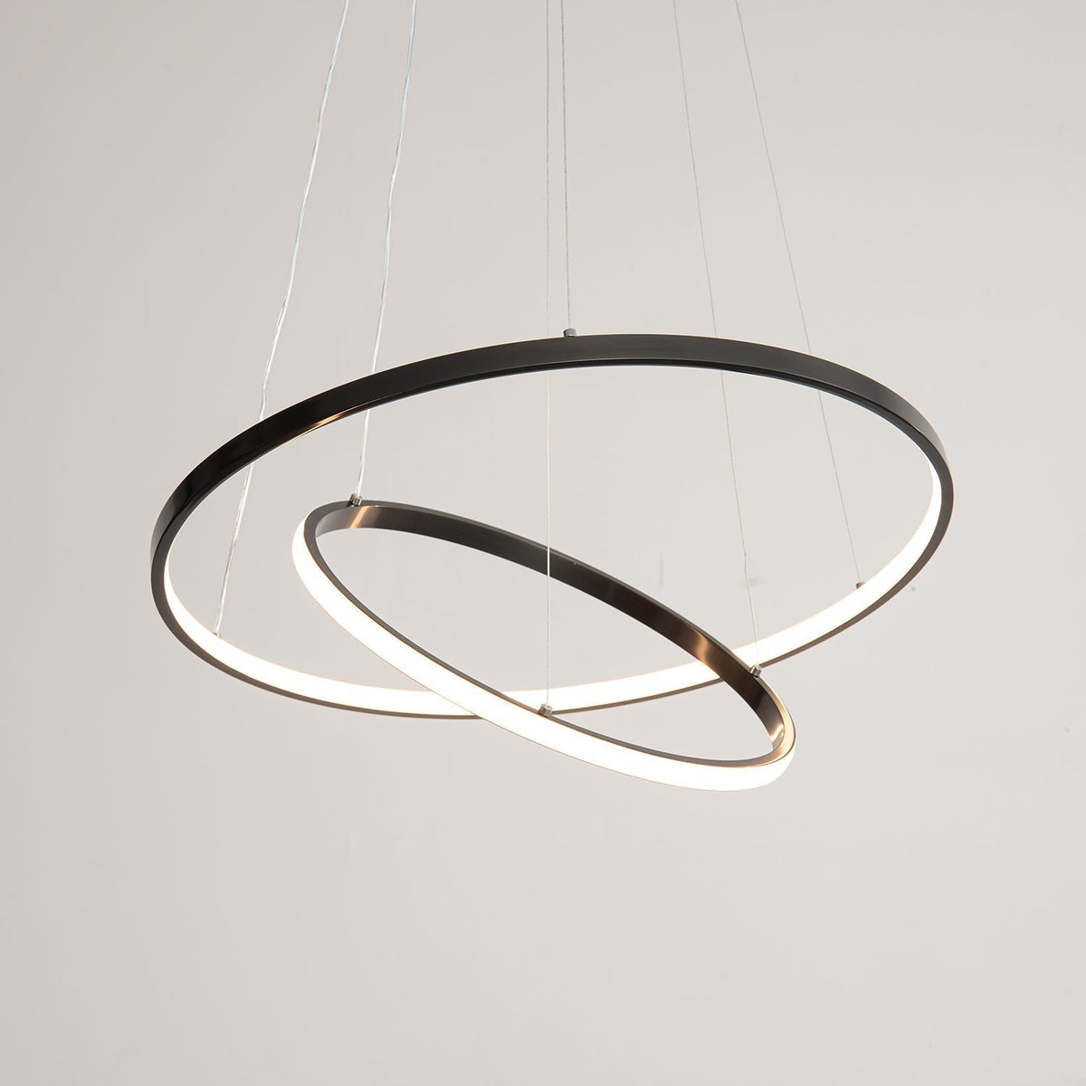 Mirene Lustre Anneaux Modernes Minimalistes en Laiton