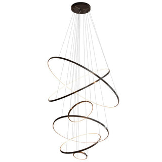 Arthaila Lustre Anneaux Modernes Minimalistes en Laiton