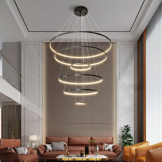 Arthaila Lustre Anneaux Modernes Minimalistes en Laiton