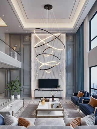 Arthaila Lustre Anneaux Modernes Minimalistes en Laiton