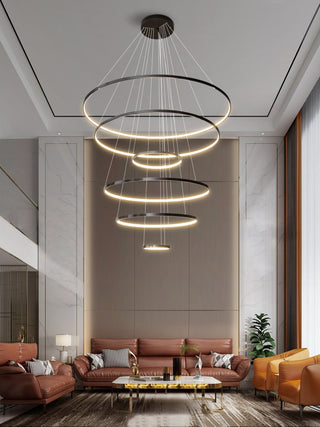 Arthaila Lustre Anneaux Modernes Minimalistes en Laiton