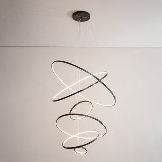 Arthaila Lustre Anneaux Modernes Minimalistes en Laiton