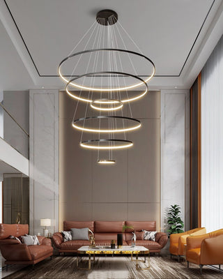 Arthaila Lustre Anneaux Modernes Minimalistes en Laiton