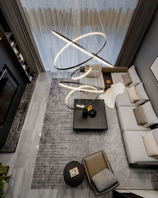 Arthaila Lustre Anneaux Modernes Minimalistes en Laiton