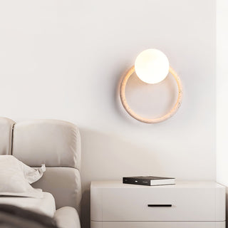 Idoryra Applique Murale Moderne en Travertin