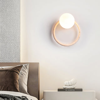 Idoryra Applique Murale Moderne en Travertin