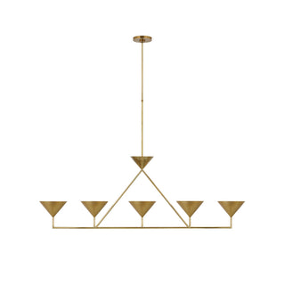 Ulveleth Lustre Métal Linéaire Minimaliste Moderne