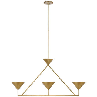 Ulveleth Lustre Métal Linéaire Minimaliste Moderne