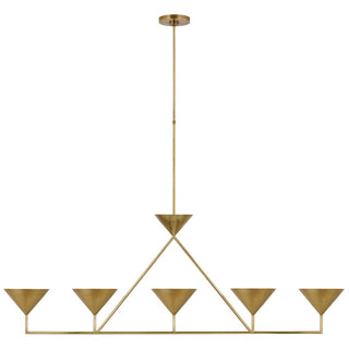Ulveleth Lustre Métal Linéaire Minimaliste Moderne