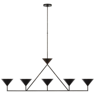 Ulveleth Lustre Métal Linéaire Minimaliste Moderne