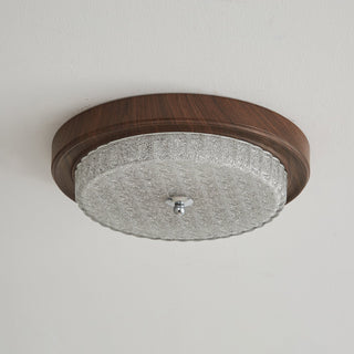 Nyshair Plafonnier en Verre Minimaliste Moderne