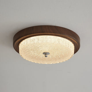 Nyshair Plafonnier en Verre Minimaliste Moderne