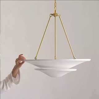 Lunara Suspension Moderne en Plâtre