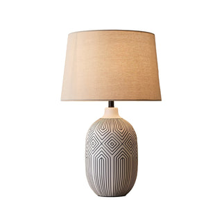 Brittany Moderne Lampe de Table en Céramique