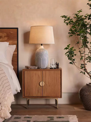 Brittany Moderne Lampe de Table en Céramique