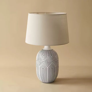 Brittany Moderne Lampe de Table en Céramique