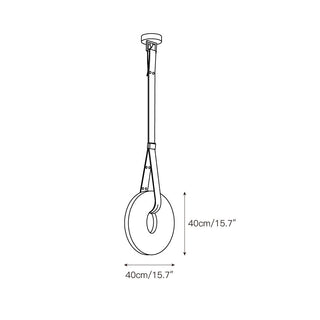 Aurtala Suspension Albâtre Art Nordique Premium-Luire
