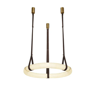 Culiris Lustre Albâtre Marron Minimaliste Moderne
