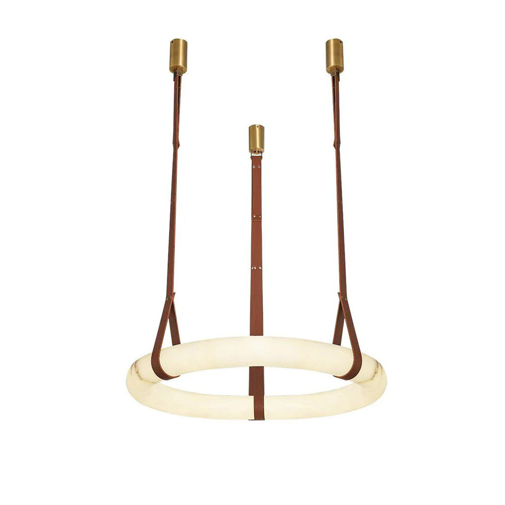 Culiris Lustre Albâtre Marron Minimaliste Moderne