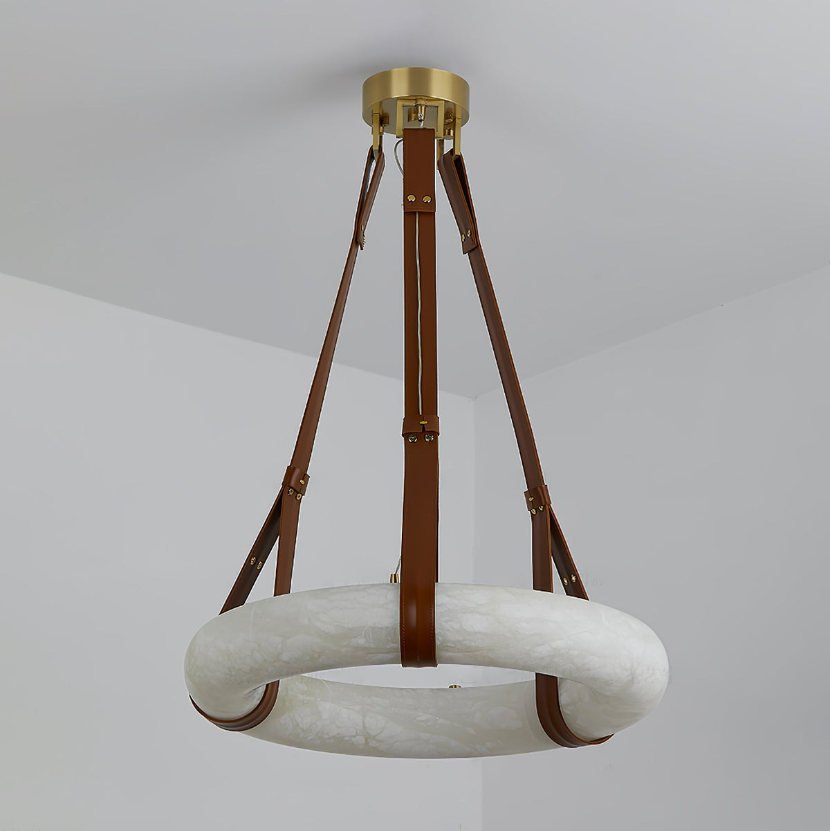 Mydorira Lustre Laiton Albâtre Élégance Premium