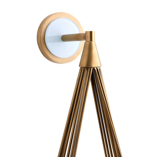 Zemirir Applique Murale Laiton Verre Minimaliste Moderne