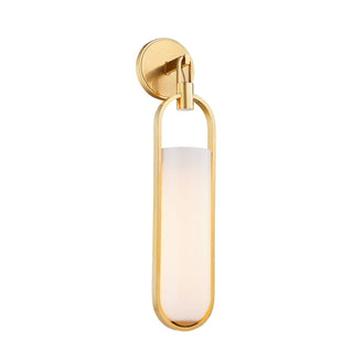 Oval Capsule Wall Sconce-Neutral Decor