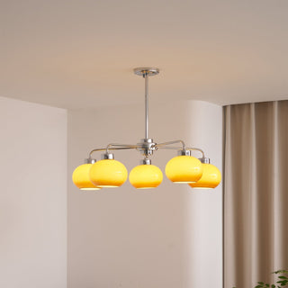 Lustra Lustre Géométrique en Verre-Luire