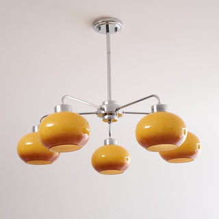 Lustra Lustre Géométrique en Verre-Luire