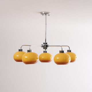 Lustra Lustre Géométrique en Verre-Luire