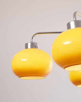 Lustra Lustre Géométrique en Verre-Luire