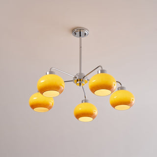 Lustra Lustre Géométrique en Verre-Luire