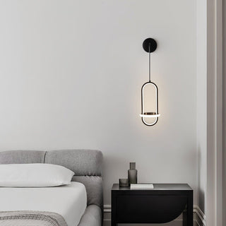 Vivianne Lampe Murale Ovale Moderne Minimaliste