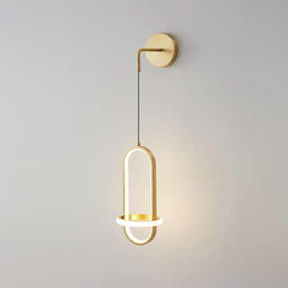 Vivianne Lampe Murale Ovale Moderne Minimaliste