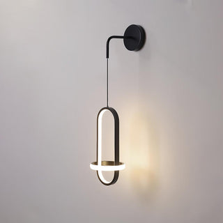 Vivianne Lampe Murale Ovale Moderne Minimaliste