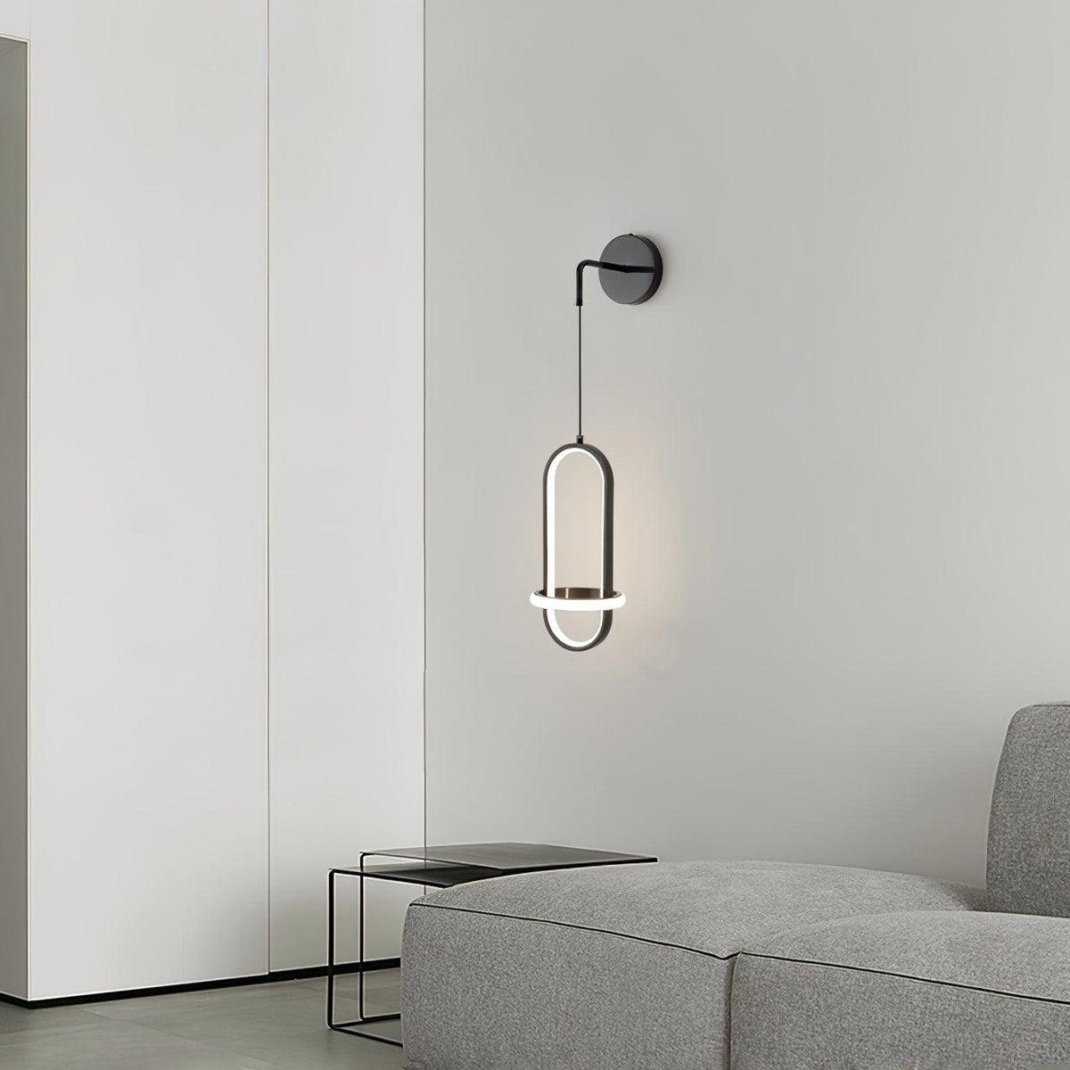 Vivianne Lampe Murale Ovale Moderne Minimaliste
