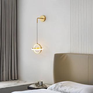 Vivianne Lampe Murale Ovale Moderne Minimaliste